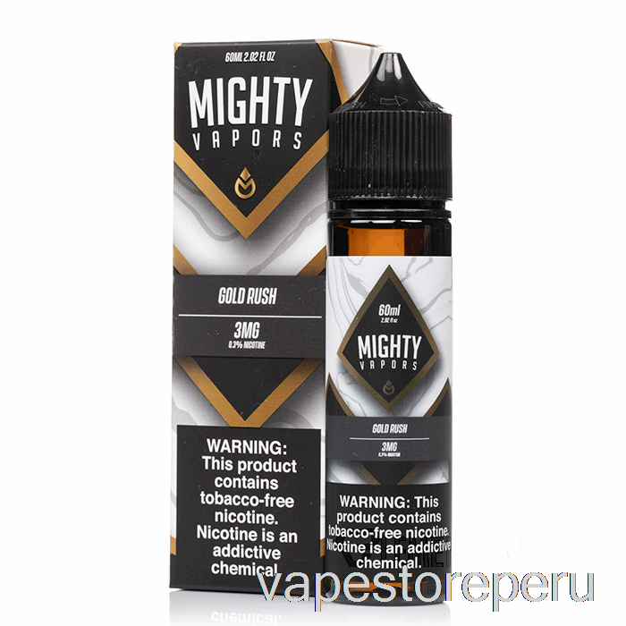 Fiebre Del Oro Del Humo Del Vape - Vapores Poderosos - 60ml 0mg